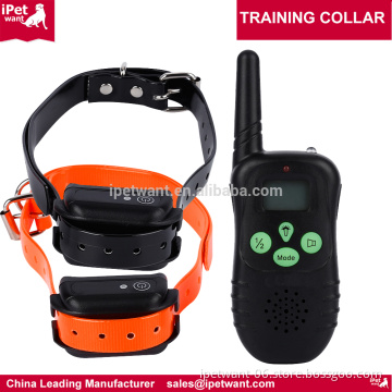 remote waterproof dog electronic shock training collar 2dogs manufacturer for amazon and ebay walmart as seen on tv